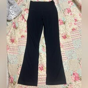 Black Flared Yoga Pants